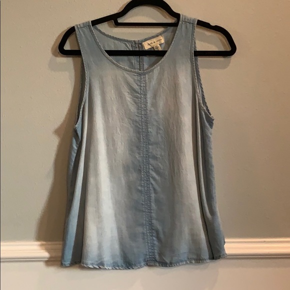 Anthropologie Tops - Cloth & Stone Chambray Tank